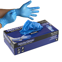 Hybird Nitrile/Vinyl Gloves